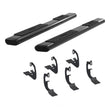 Load image into Gallery viewer, ARIES 6" x 91" Black Aluminum Oval Side Bars 4445026 fits 1999-2016 Ford F-250 / F-250 Super Duty / F-350 Super Duty / F-4...