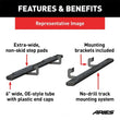 Load image into Gallery viewer, ARIES 6" x 91" Black Aluminum Oval Side Bars 4445026 fits 1999-2016 Ford F-250 / F-250 Super Duty / F-350 Super Duty / F-4...
