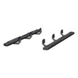 Load image into Gallery viewer, ARIES 6" x 91" Black Aluminum Oval Side Bars 4445047 fits Ram 1500 CREW CAB - Side View