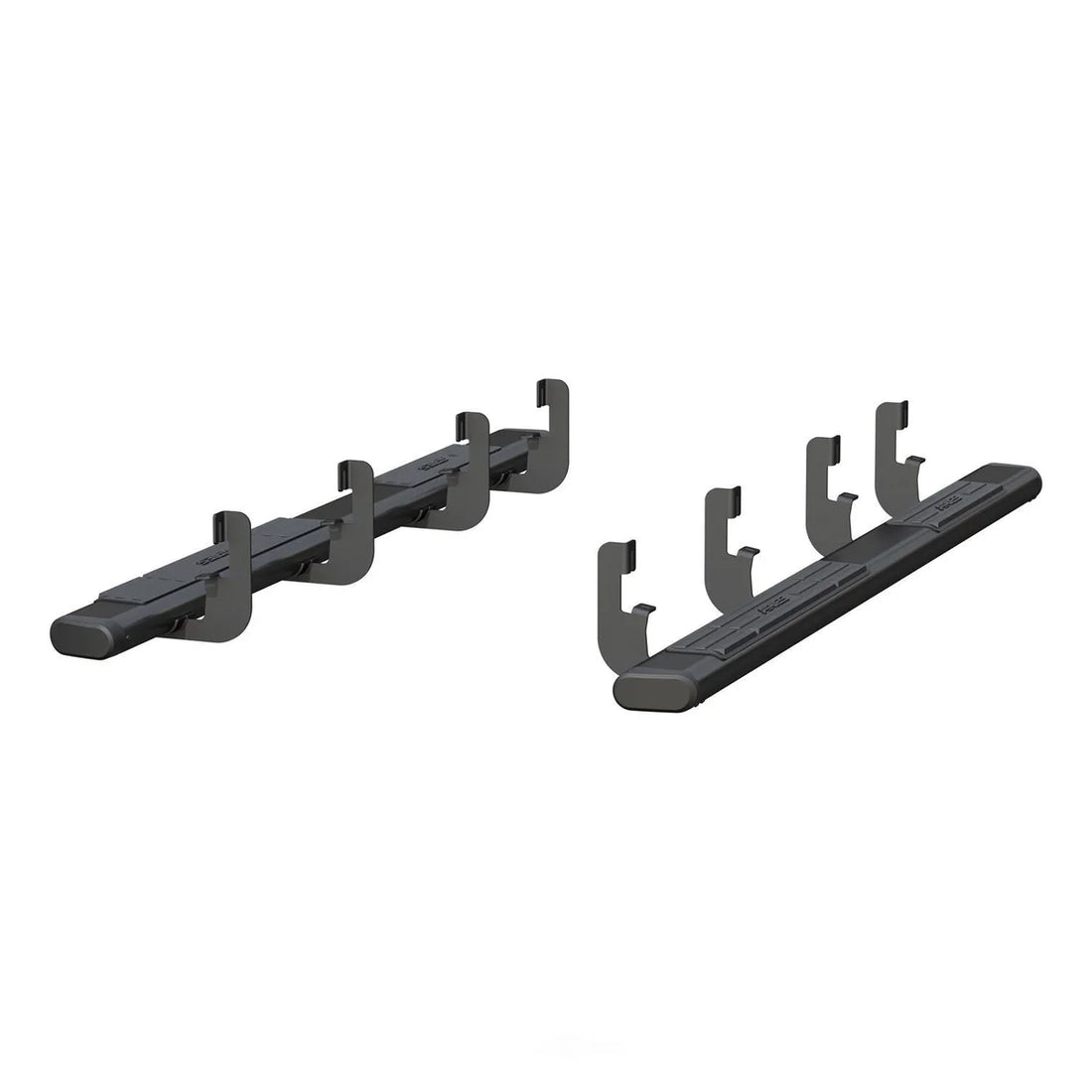 ARIES 6" x 91" Black Aluminum Oval Side Bars 4445049 fits Chevrolet Silverado / GMC Sierra - Additional View 5
