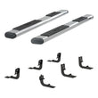 Load image into Gallery viewer, ARIES 6" x 91" Polished Stainless Oval Side Bars 4444046 fits Dodge Ram 2500 / Ram 3500 - Side View