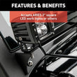 Load image into Gallery viewer, ARIES AR15800 Windshield Light Brackets, LEDs Sold Separately AR15800 fits 2007-2017 Jeep Wrangler JK - Additional View 7