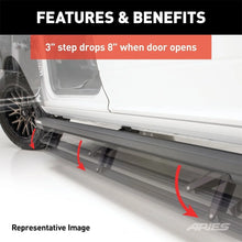 Load image into Gallery viewer, ARIES ActionTrac 48.75" Powered Running Boards 3034471 fits Jeep Wrangler JL 2-Door - Additional View 6