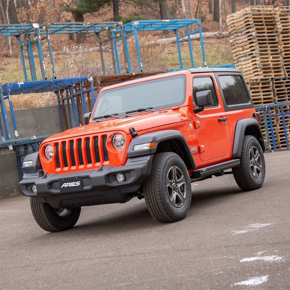 ARIES ActionTrac 48.75" Powered Running Boards 3034471 fits Jeep Wrangler JL 2-Door - Additional View 14