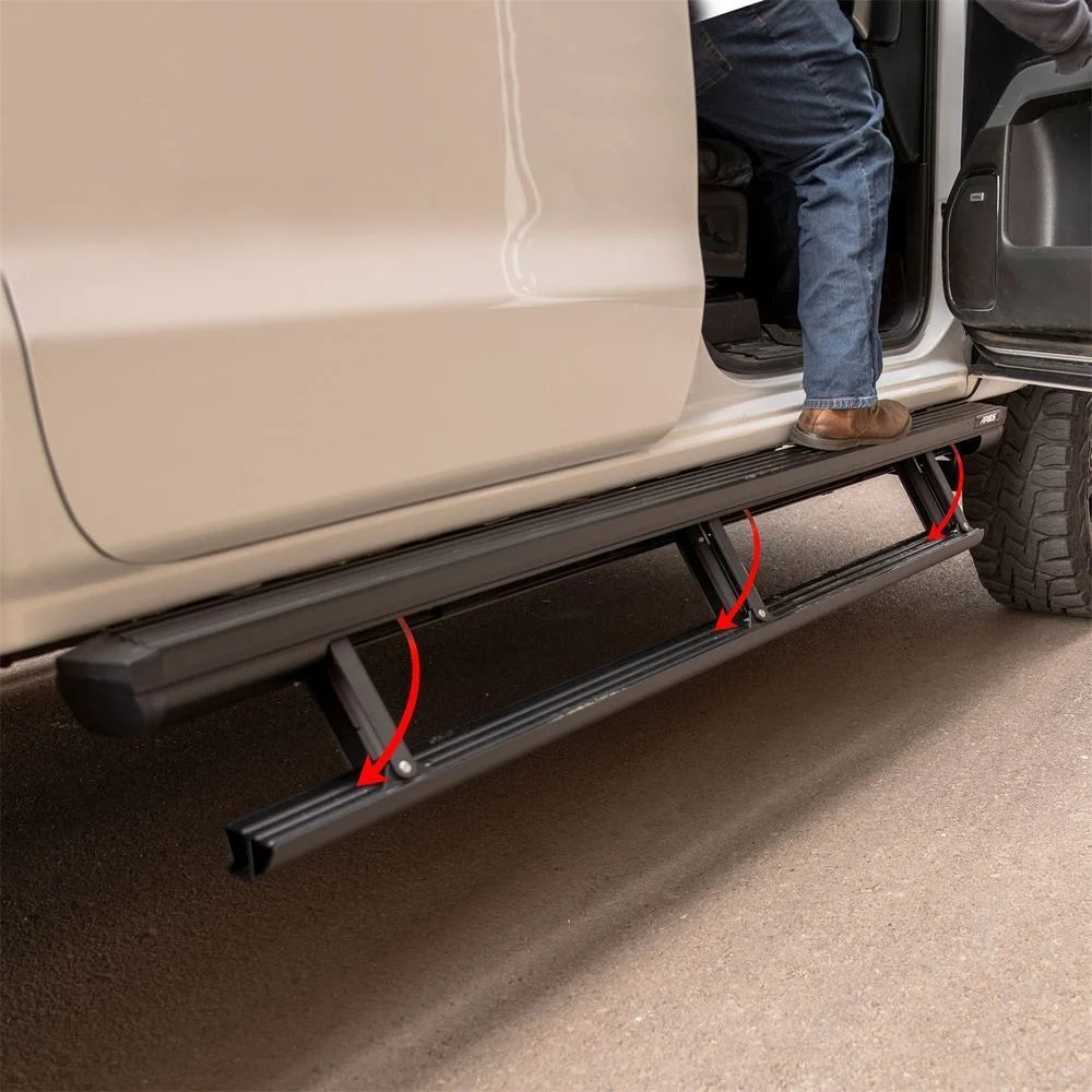 ARIES ActionTrac 83.6" Powered Running Boards 3047912 fits Ram 1500 / Ram CREW - Main Product View