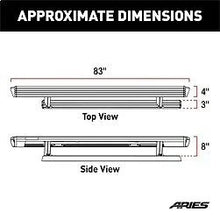 Load image into Gallery viewer, ARIES ActionTrac 87.6" Powered Running Boards 3048321 fits Ford F-Series - Main Product View