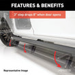 Load image into Gallery viewer, ARIES ActionTrac 87.6" Powered Running Boards Crew Cab 3048315 fits Chevrolet Silverado / GMC Sierra - Additional View 7