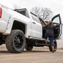 Load image into Gallery viewer, ARIES ActionTrac 87.6" Powered Running Boards Crew Cab 3048315 fits Chevrolet Silverado / GMC Sierra - Additional View 16