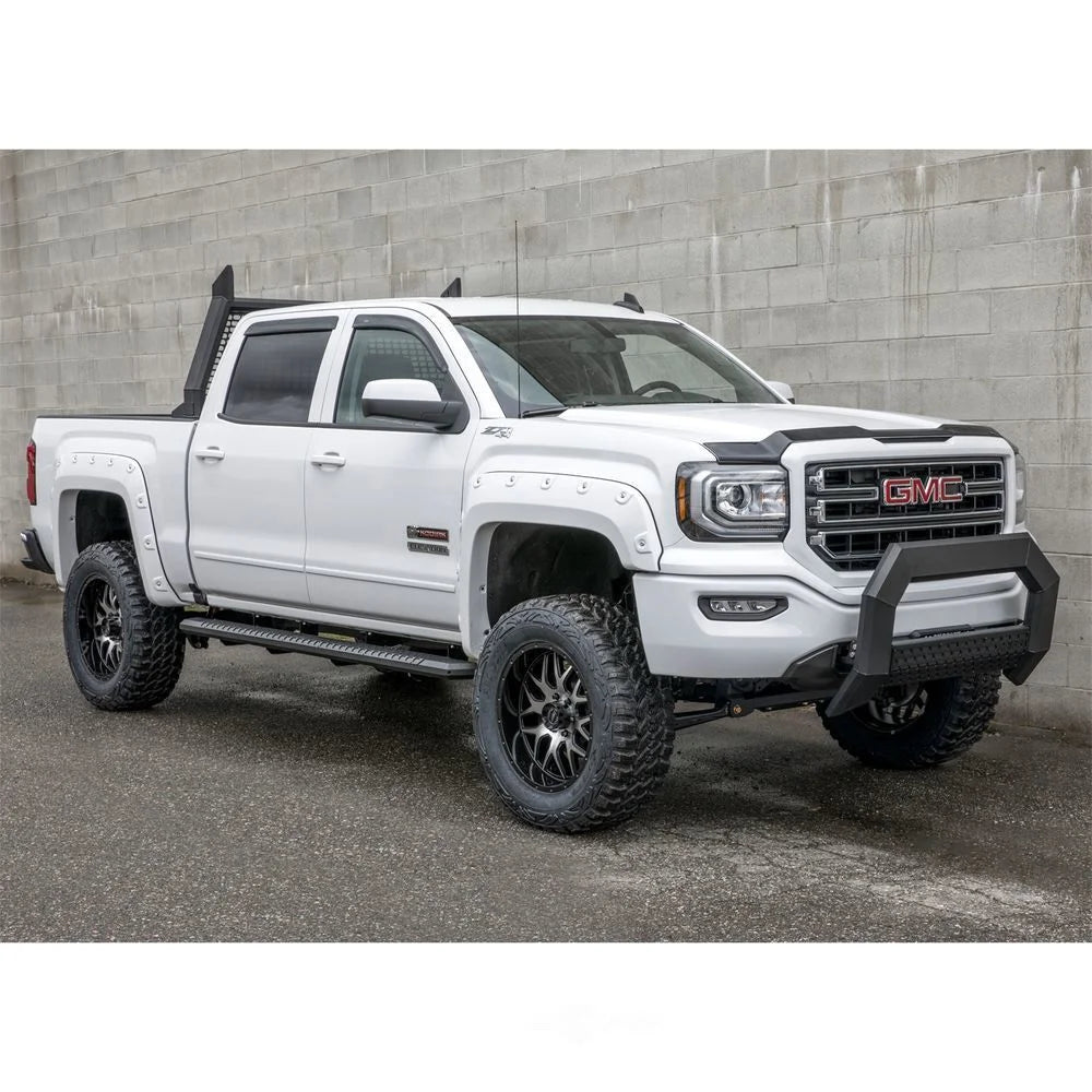 ARIES AdvantEDGE 5-1/2" Black Aluminum Bull Bar 2164003 fits Chevrolet Silverado 2500 / Silverado 3500 / GMC Sierra 2500 /...