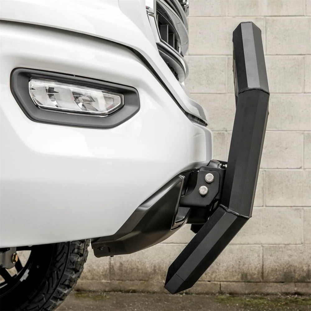 ARIES AdvantEDGE 5-1/2" Black Aluminum Bull Bar 2164003 fits Chevrolet Silverado 2500 / Silverado 3500 / GMC Sierra 2500 /...