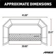 Load image into Gallery viewer, ARIES AdvantEDGE 5-1/2" Black Aluminum Bull Bar 2164003 fits Chevrolet Silverado 2500 / Silverado 3500 / GMC Sierra 2500 /...