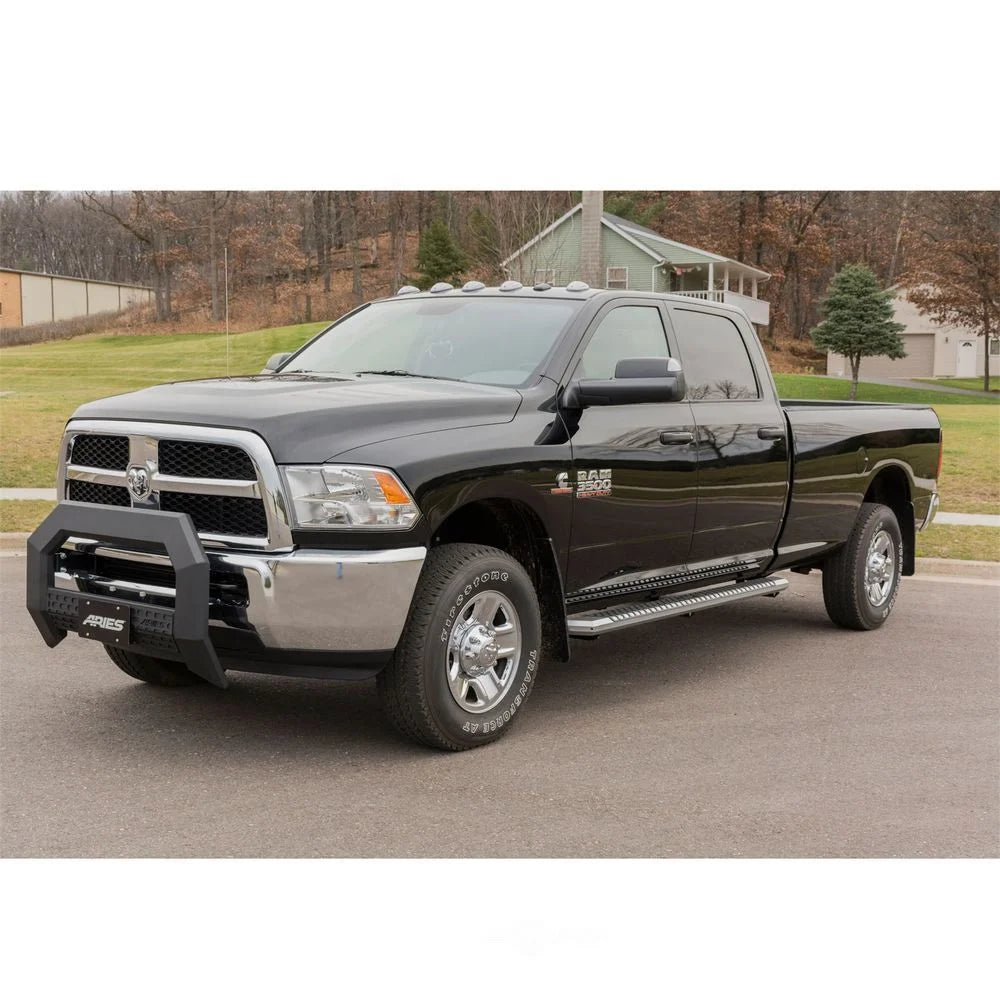 ARIES AdvantEDGE 5-1/2" Black Aluminum Bull Bar 2165001 fits Dodge Ram / Ram 2500 / Ram 3500 - Additional View 11
