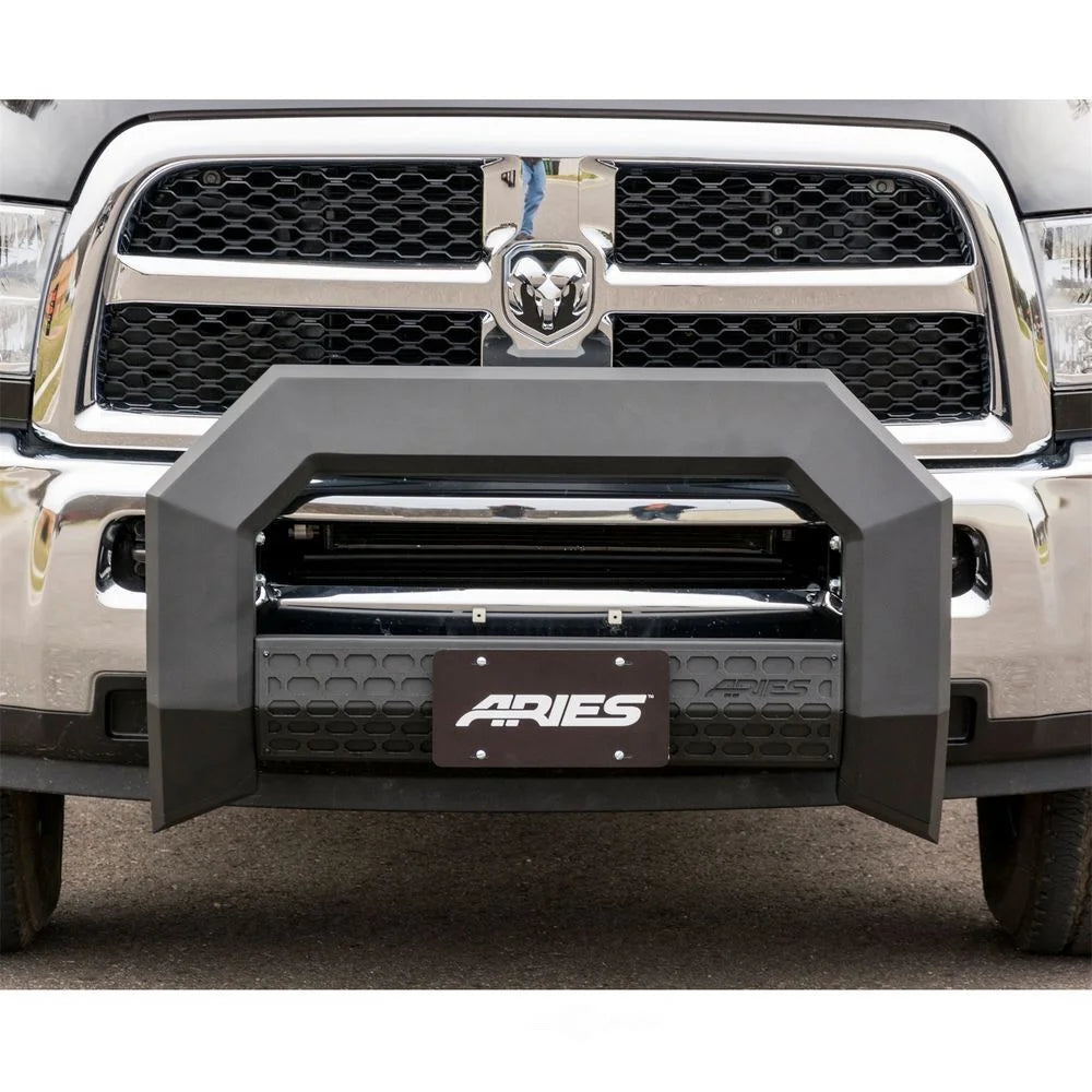 ARIES AdvantEDGE 5-1/2" Black Aluminum Bull Bar 2165001 fits Dodge Ram / Ram 2500 / Ram 3500 - Additional View 12