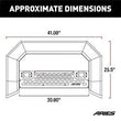 Load image into Gallery viewer, ARIES AdvantEDGE 5-1/2" Black Aluminum Bull Bar with Lights 2163102 fits 2011-2016 Ford F-250 Super Duty / 2011-2016 Ford ...