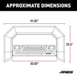 Load image into Gallery viewer, ARIES AdvantEDGE 5-1/2" Black Aluminum Bull Bar with Lights 2163102 fits 2011-2016 Ford F-250 Super Duty / 2011-2016 Ford ...