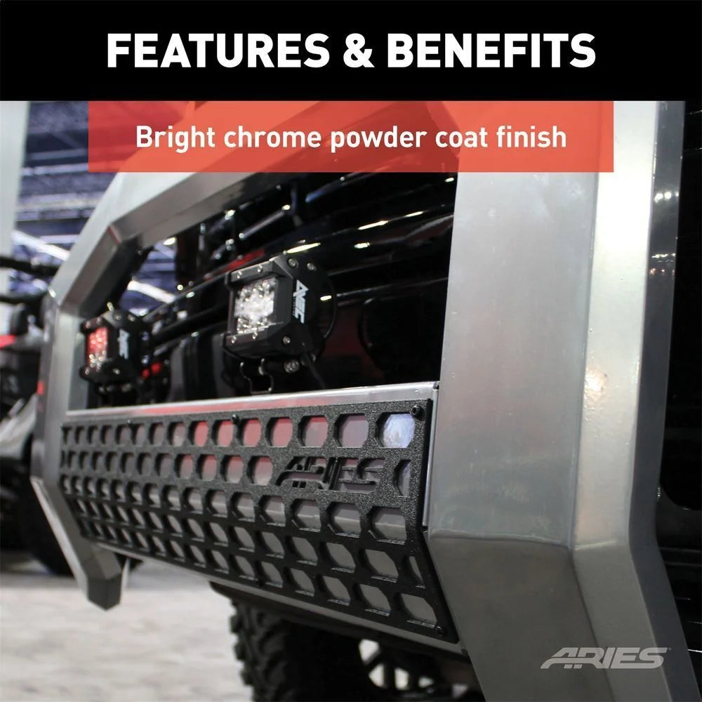 ARIES AdvantEDGE 5-1/2" Chrome Aluminum Bull Bar 2153002 fits 2011-2016 Ford F-250 Super Duty / 2011-2016 Ford F-350 Super...