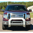 Load image into Gallery viewer, ARIES AdvantEDGE 5-1/2" Chrome Aluminum Bull Bar 2153002 fits 2011-2016 Ford F-250 Super Duty / 2011-2016 Ford F-350 Super...