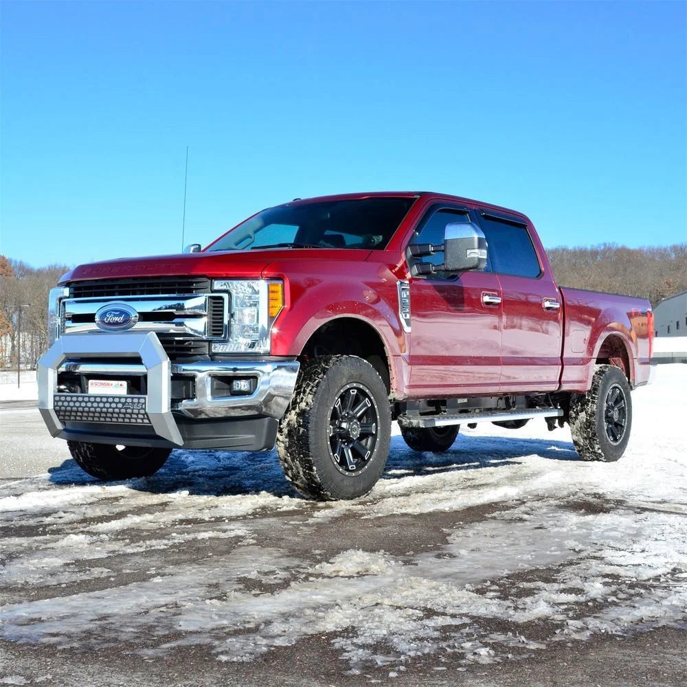 ARIES AdvantEDGE 5-1/2" Chrome Aluminum Bull Bar 2153003 fits Ford F250 / F350 / F450 / F550 - Additional View 11