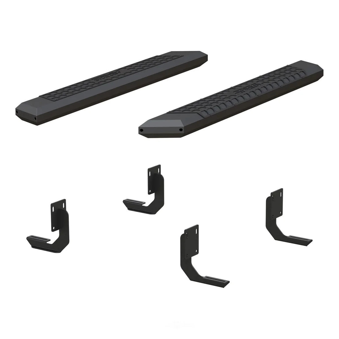 ARIES AdvantEDGE 5-1/2" x 53" Black Aluminum Side Bars 2556013 fits Ford F-250 / F-350 - Additional View 5