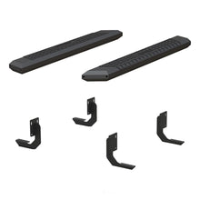 Load image into Gallery viewer, ARIES AdvantEDGE 5-1/2" x 53" Black Aluminum Side Bars 2556013 fits Ford F-250 / F-350 - Additional View 5