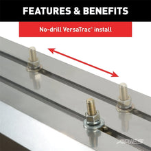 Load image into Gallery viewer, ARIES AdvantEDGE 5-1/2" x 53" Black Aluminum Side Bars 2556013 fits Ford F-250 / F-350 - Additional View 11