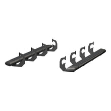 Load image into Gallery viewer, ARIES AdvantEDGE 5-1/2" x 75" Black Aluminum Side Bars 2556002 fits Chevrolet / GMC - Main Product View