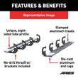 Load image into Gallery viewer, ARIES AdvantEDGE 5-1/2" x 75" Chrome Aluminum Side Bars 2555043 fits Colorado / Canyon