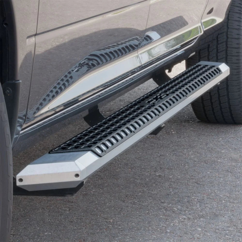 ARIES AdvantEDGE 5-1/2" x 75" Chrome Aluminum Side Bars 2555005 fits Dodge Ram / 2009-2010 Dodge Ram 1500 LARAMIE / Ram 15...