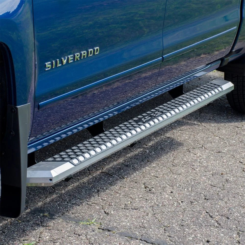 ARIES AdvantEDGE 5-1/2" x 75" Chrome Aluminum Side Bars 2555021 fits 2007-2019 GMC Sierra 2500 Hd - Additional View 11