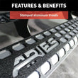 Load image into Gallery viewer, ARIES AdvantEDGE 5-1/2" x 75" Chrome Aluminum Side Bars 2555051 fits Silverado / Sierra CREW - Additional View 9