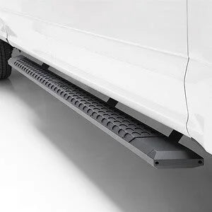 ARIES AdvantEDGE 5-1/2" x 85" Black Aluminum Side Bars 2556006 fits Dodge Ram / Ram 1500 - Side View