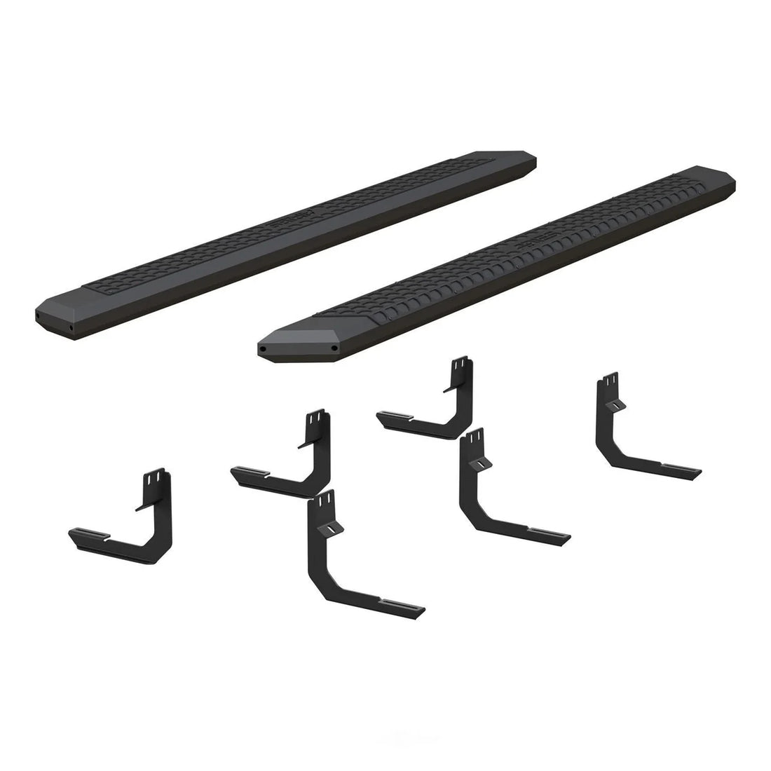 ARIES AdvantEDGE 5-1/2" x 85" Black Aluminum Side Bars 2556042 fits Nissan Titan / Xd - Additional View 5