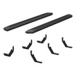 Load image into Gallery viewer, ARIES AdvantEDGE 5-1/2" x 85" Black Aluminum Side Bars 2556044 fits Colorado / Canyon - Side View
