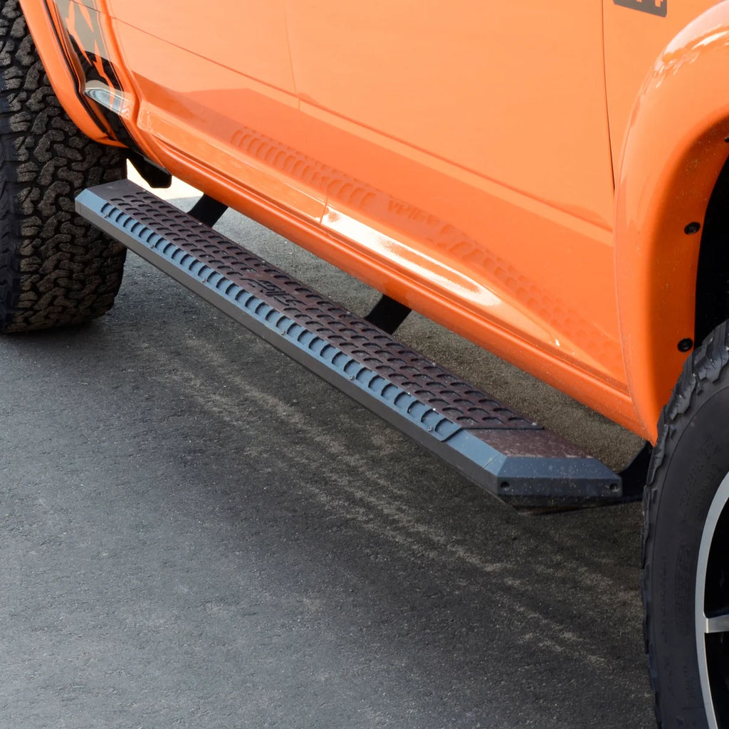 ARIES AdvantEDGE 5-1/2" x 91" Black Aluminum Side Bars 2556049 fits Ram 1500