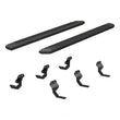 Load image into Gallery viewer, ARIES AdvantEDGE 5-1/2" x 91" Black Aluminum Side Bars 2556048 fits Ford F-Series CREW CAB - Side View