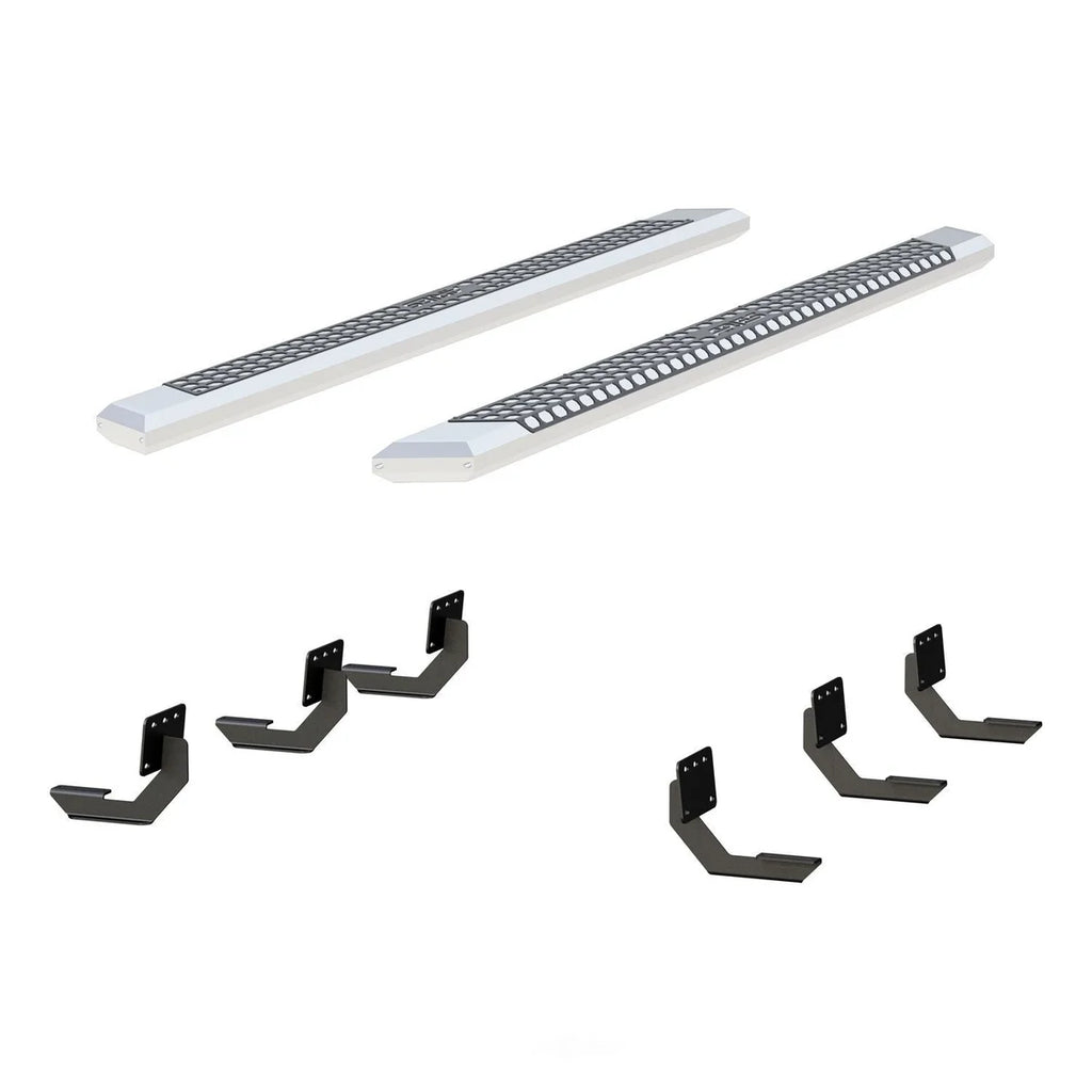 ARIES AdvantEDGE 5-1/2" x 91" Chrome Aluminum Side Bars 2555049 fits Ram 1500 CREW CAB / Ram CREW - Additional View 5