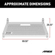 Load image into Gallery viewer, ARIES AdvantEDGE Black Aluminum Headache Rack 1110107 fits Ford F-250 / F-350 Super Duty - Additional View 5
