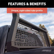 Load image into Gallery viewer, ARIES AdvantEDGE Black Aluminum Headache Rack 1110107 fits Ford F-250 / F-350 Super Duty - Additional View 7