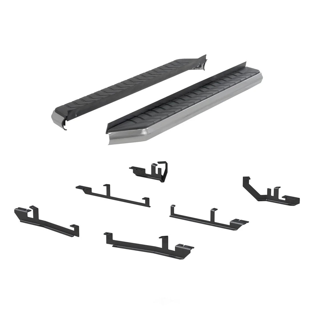 ARIES AeroTread 5" x 67" Polished Stainless Running Boards 2051028 fits Kia Sorento - Side View