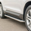 Load image into Gallery viewer, ARIES AeroTread 5" x 70" Polished Stainless Running Boards 2051002 fits Ford Edge