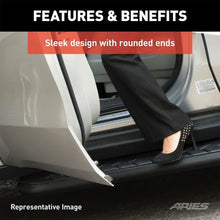 Load image into Gallery viewer, ARIES AeroTread 5" x 73" Black Stainless Running Boards 2061040 fits Ford Explorer - Additional View 8