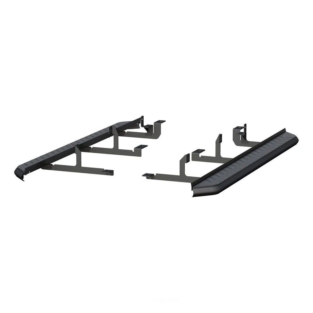 ARIES AeroTread 5" x 73" Black Stainless Running Boards 2061041 fits Chevrolet Blazer - Side View