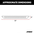 Load image into Gallery viewer, ARIES AeroTread 5" x 73" Polished Stainless Running Boards (No Brackets) 2051873 fits 2015-2017 Chevrolet Equinox L / 2010...