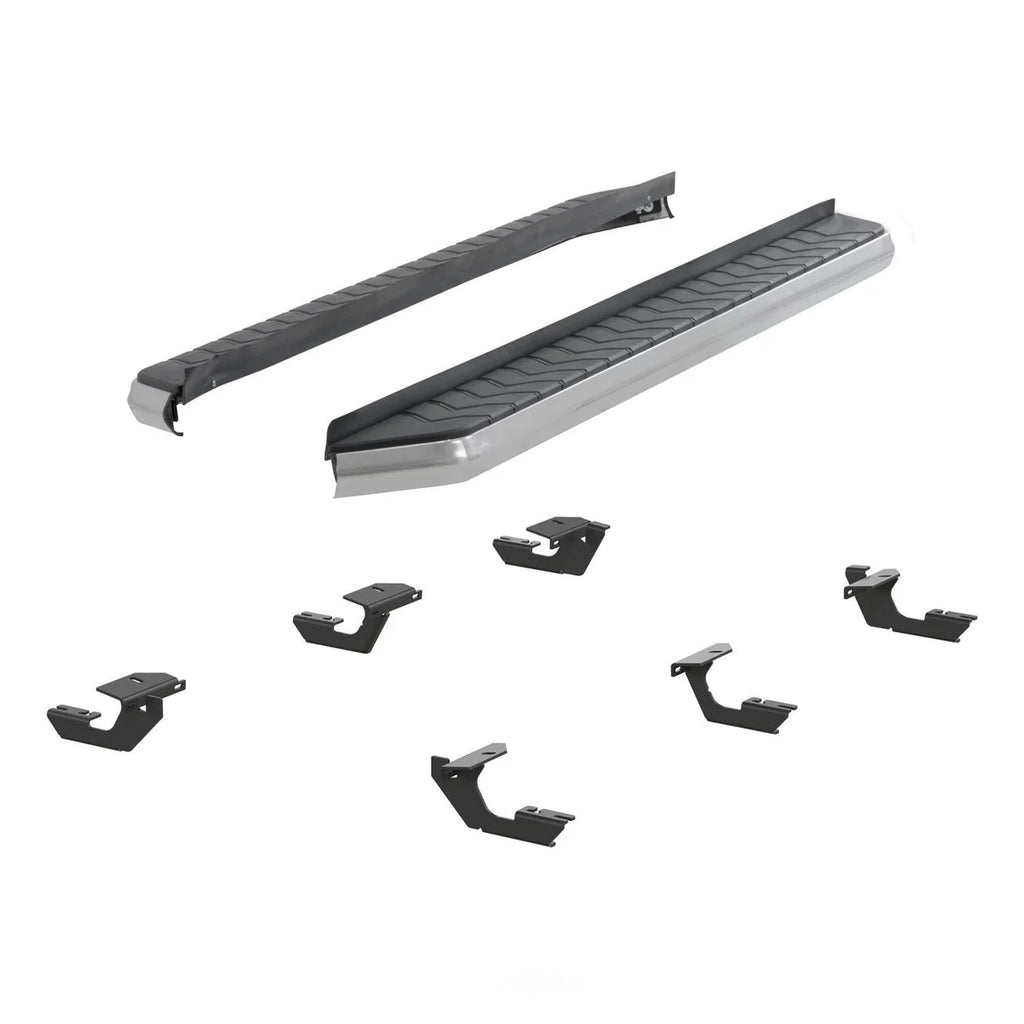 ARIES AeroTread 5" x 73" Polished Stainless Running Boards 2051031 fits 2011-2018 Dodge DURANGO - Side View