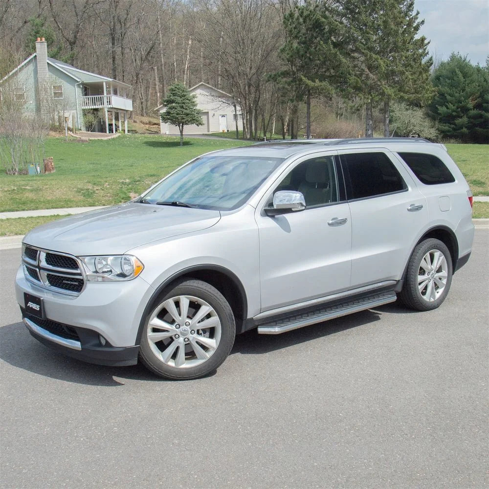 ARIES AeroTread 5" x 73" Polished Stainless Running Boards 2051031 fits 2011-2018 Dodge DURANGO - Additional View 9