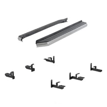 Load image into Gallery viewer, ARIES AeroTread 5" x 73" Polished Stainless Running Boards 2051038 fits Nissan Pathfinder - Side View