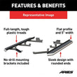 Load image into Gallery viewer, ARIES AeroTread 5" x 73" Polished Stainless Running Boards 2051038 fits Nissan Pathfinder - Installation View