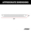 Load image into Gallery viewer, ARIES AeroTread 5" x 73" Polished Stainless Running Boards 2051041 fits Chevrolet Blazer - Additional View 6