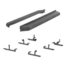 Load image into Gallery viewer, ARIES AeroTread 5" x 76" Black Stainless Running Boards 2061030 fits Enclave / Traverse