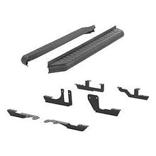 Load image into Gallery viewer, ARIES AeroTread 5" x 76" Black Stainless Running Boards, Select Traverse, Acadia 2061020 fits 2007-2012 GMC Acadia / 2007-...